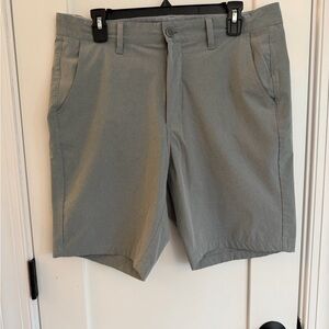 Free Fly Apparel Men's Light Gray Flat Front Shorts
